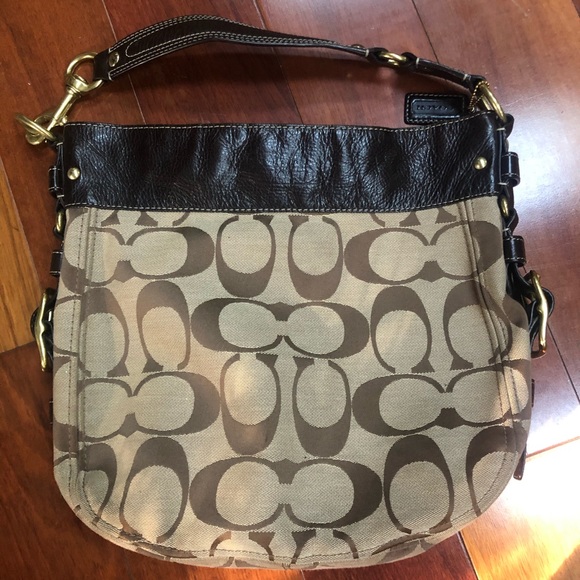 Brown Coach purse - Picture 2 of 5